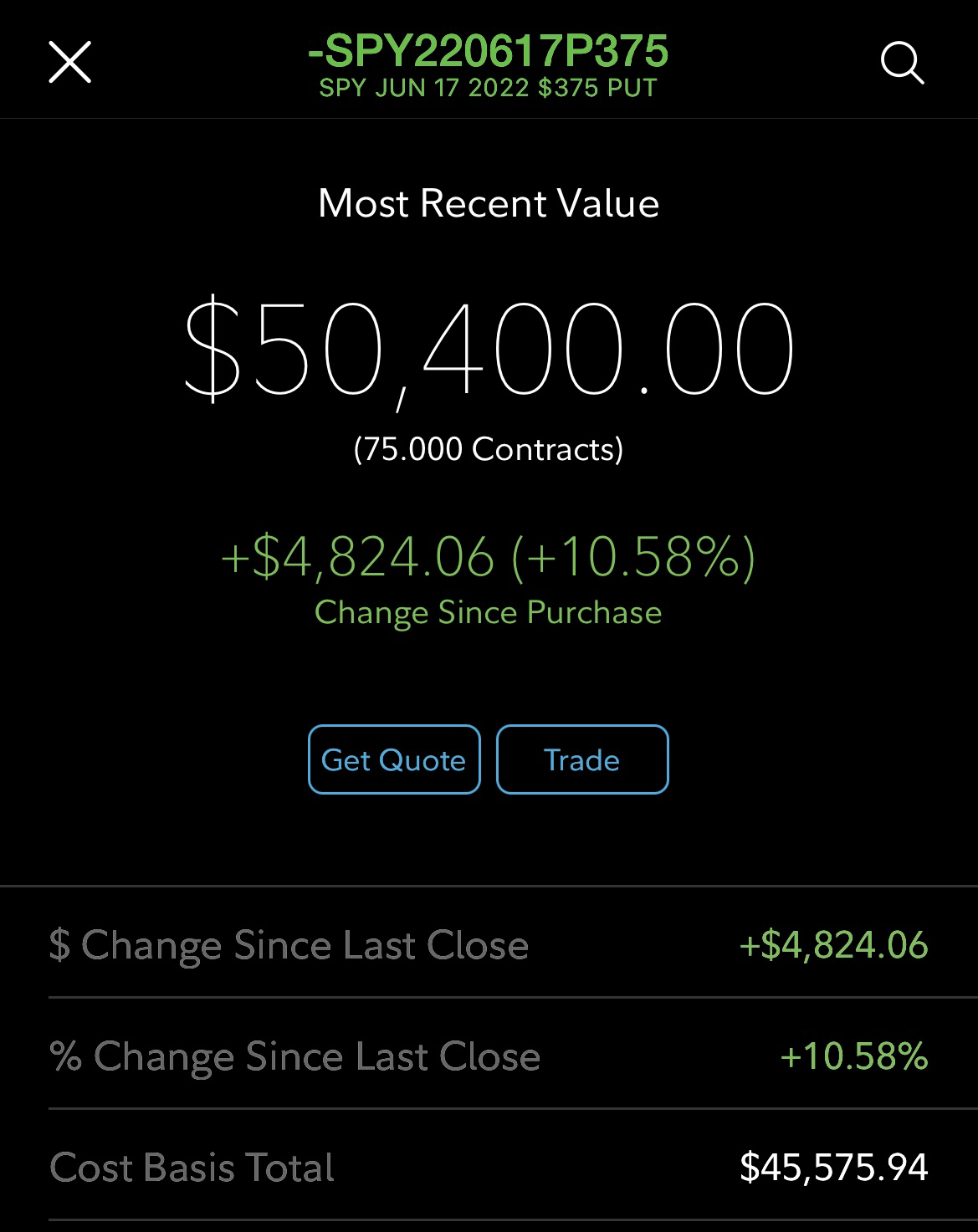 Trading profit screenshot 8