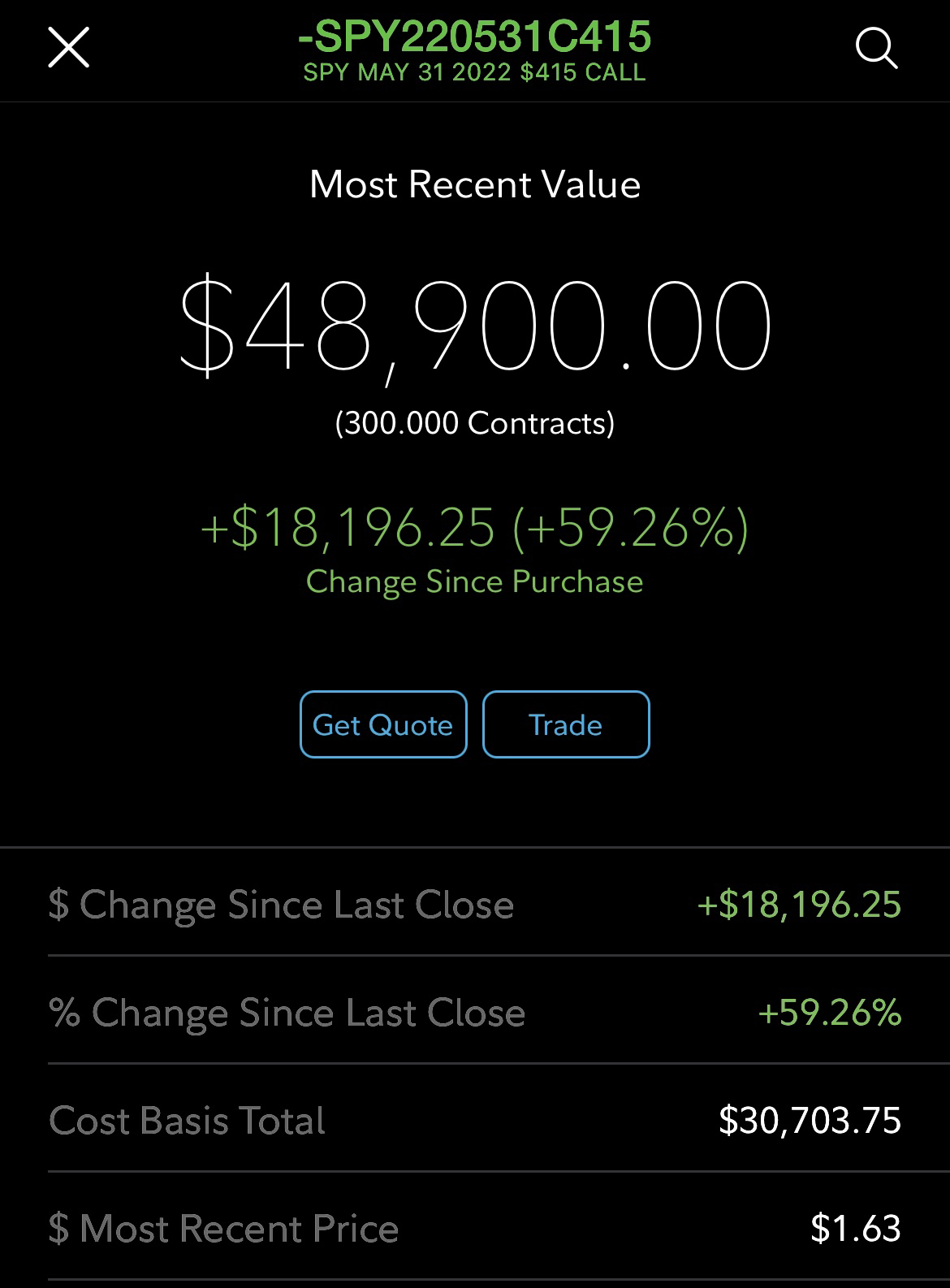 Trading profit screenshot 9